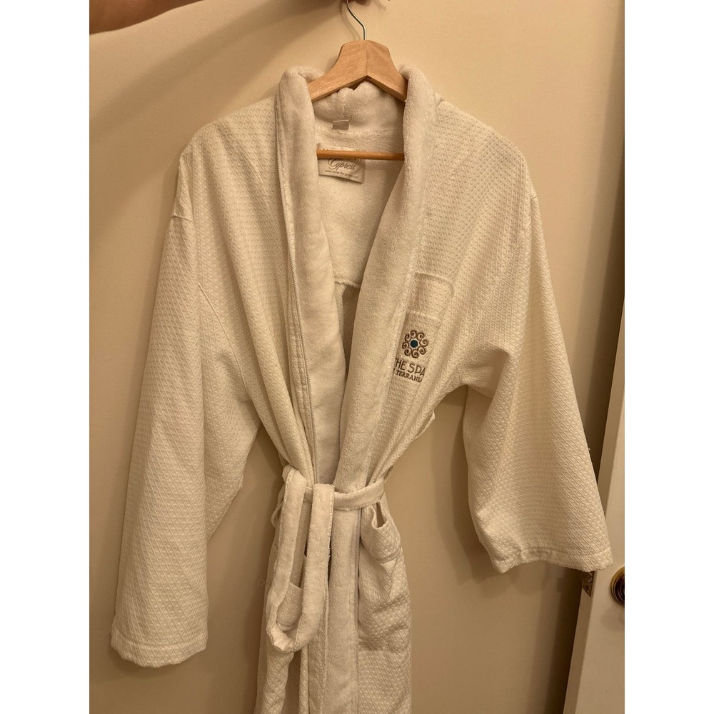 Monarch cypress super soft waffle combo bathrobe